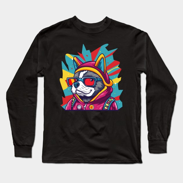 dogdog Long Sleeve T-Shirt by Oyeplot